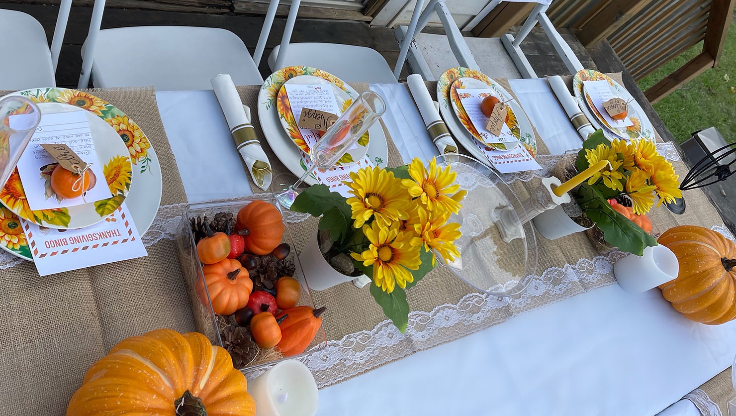 thanksgiving tablescape